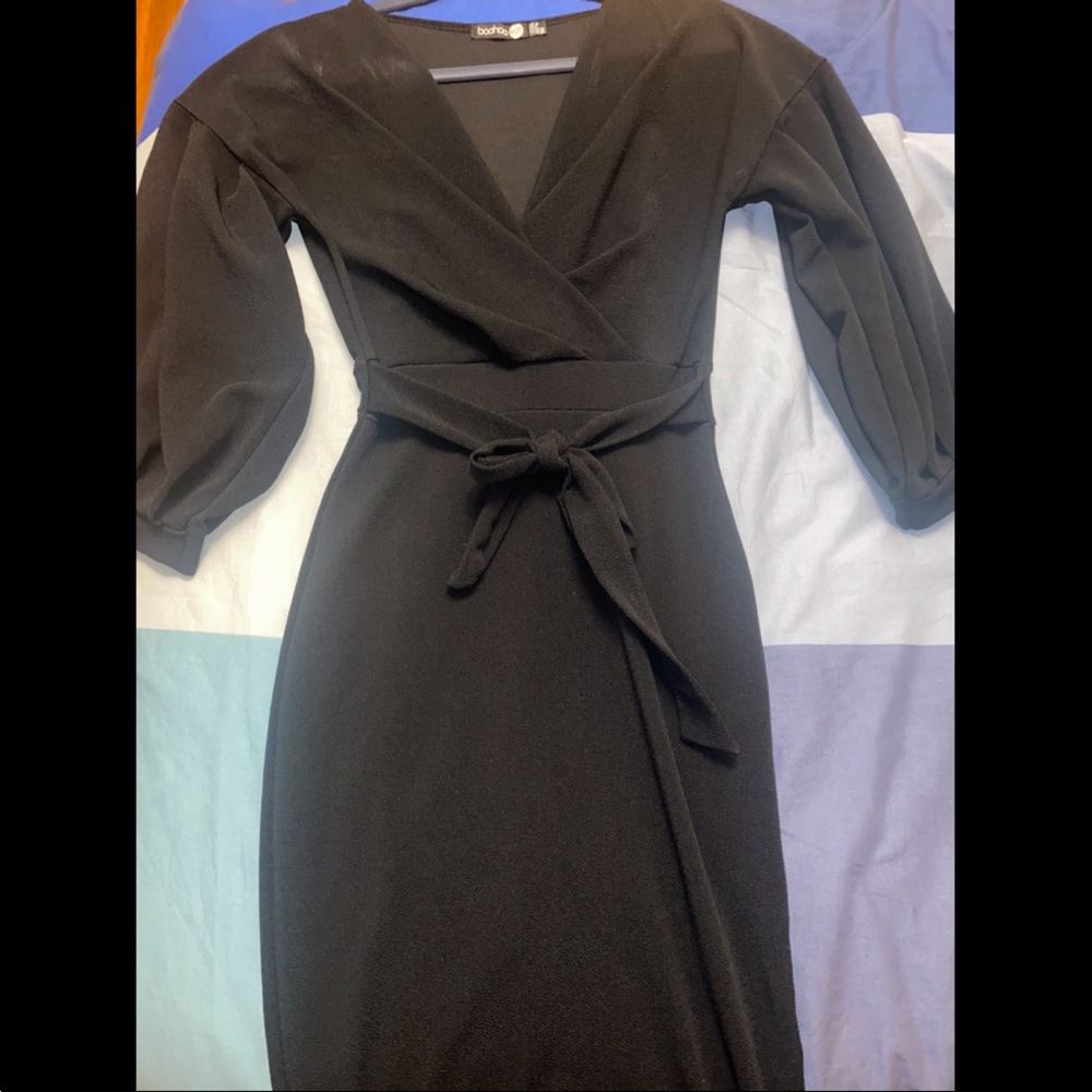 Black Bodycon dress.